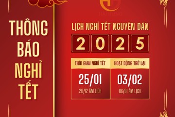 Thông báo lịch nghỉ Tết Nguyên Đán 2025